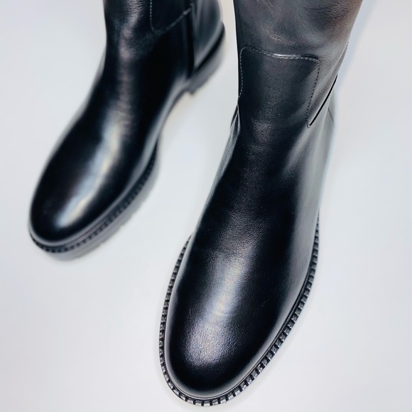 VALENTINO GARAVANI Over The Knee Black Boots - Picture 14 of 14